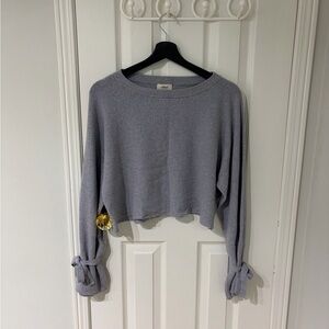 Aritzia Wilfred Sweater with Tie Sleeves